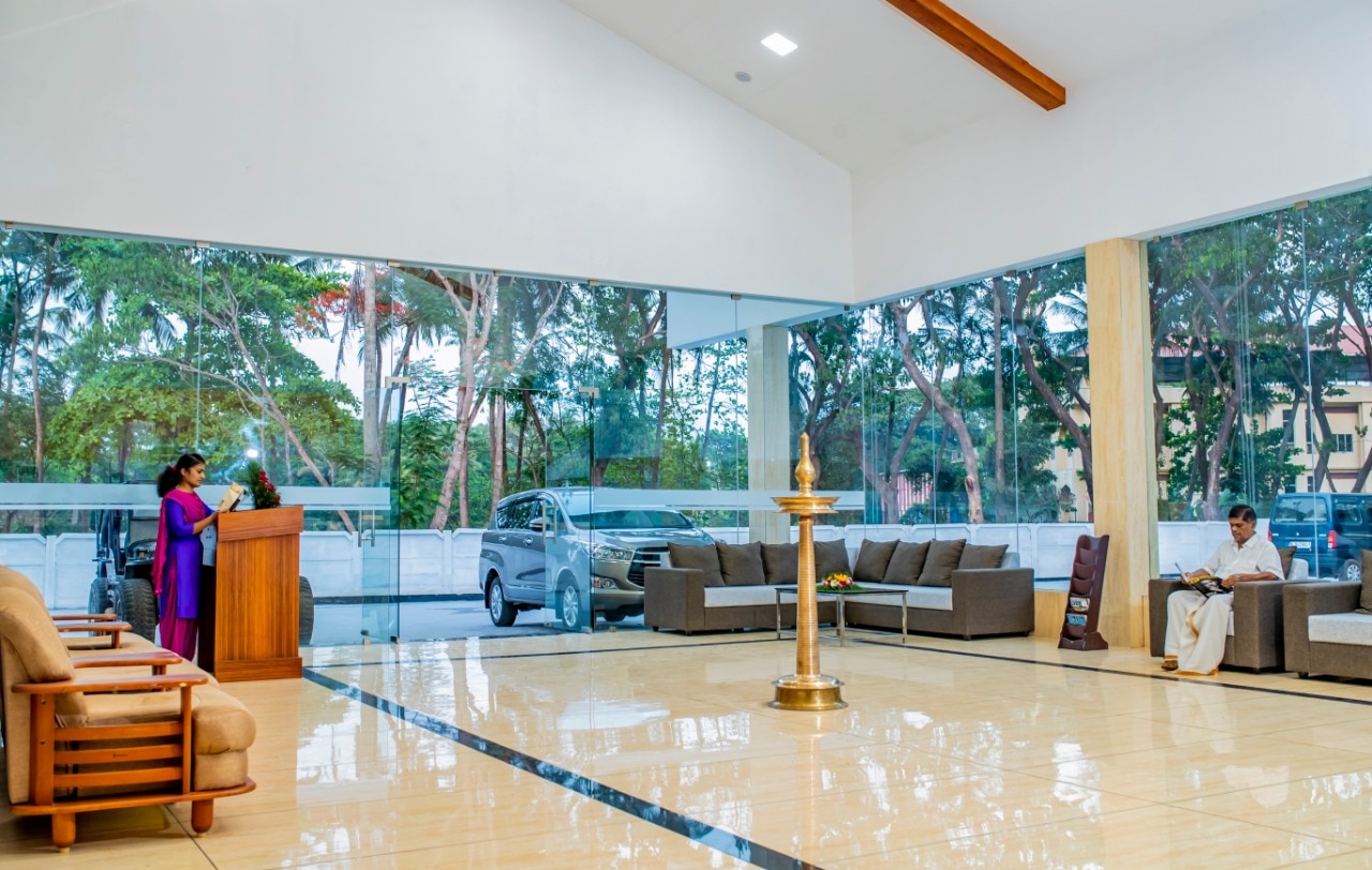 Elegant Reception Lobby